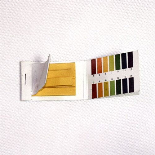 Acid-Base Tests Paper 80 Strips Per Book Tests Solution PH PH Rapid Tests Paper Solution PH 1