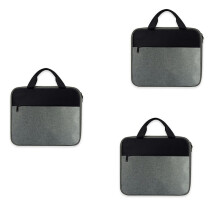 3X Housse de Bible, ÉTui de Transport Sac D'ÉGlise Sac de Protection de la Bible avec PoignéE et Poche ZippéE, Cadeau Parfait pour Hommes Femmes
