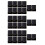 150Pcs  Envelopes Gift Card Envelopes Envelopes for Personalized Gift Cards Wedding Envelopes or Place Card Black 1
