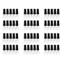 60Pcs Portable Glass Perfume Bottle Travel Size Empty Perfume Glass Spray Bottles(2Ml)