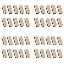 40 Pack Chalkboard Erasers Wool Eraser Dustless Wood Chalk Eraser Blackboard Eraser Cleaner for Kids Teachers