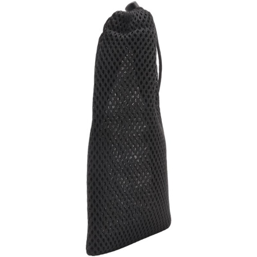HAWEEL 25-Pack Nylon Mesh Drawstring Storage Pouch Bag - 3.5 X 7.3 Inch Multi Purpose Outdoor Activity Pouch(Black) 2