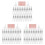 360Pcs 3ML Spray Bottle Small Cosmetic Packing Atomizer Perfume Bottles Atomizing Spray Liquid Container for Travel 1