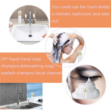 50Ml Empty Bottles Travel Soap Bottles Plastic Foam Dispenser Bottles Foam Soap Pump Dispensers Cleaning,Travel 60Pcs