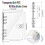 4 PCS A5 Rainbow Soft PVC Notebook Binder Clear Soft PVC Notebook Cover, Loose Leaf Personal Planner Binder 6