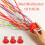 30Pack Streamers Popper Hand Throw Streamers No Mess Confetti Magic Paper Cracker for Celebration Birthday Propose 4