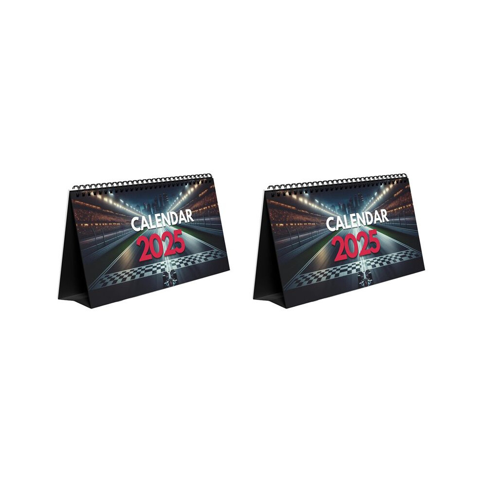 2X 2025 Desktop Calendar For Formula Racing Fan 2025 Desktop Calendar Calendar F1 Calendar 2025 Months Calendar 4713291132096