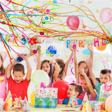 50Pack Streamers Popper Hand Throw Streamers Geen Rommel Confetti Magische Papier Cracker voor Viering Verjaardag Voorstel