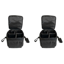 2X Waterproof Par Light Bag 210D Lining Light Bulb Storage Bag Performance Stage Lighting Protective Bags