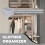 3X 3-Dimensional Storage Box Household Storage Box with Window Organizer Cloth Folding Large Capacity 30L 6
