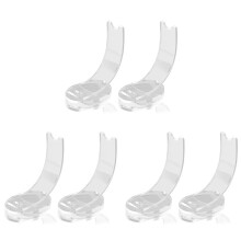 6 Stuks Acryl Pennenhouder Displaystandaard Geschikt voor Thuisschool Kantoor of Winkel (Transparant)
