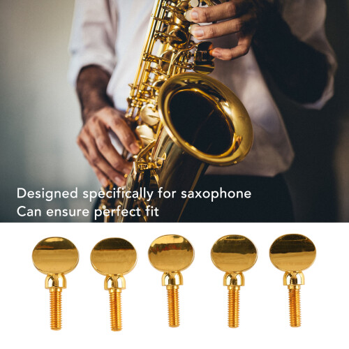 5 Pcs Saxophone Neck Screw Set 2