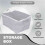 3X 3-Dimensional Storage Box Household Storage Box with Window Organizer Cloth Folding Large Capacity 30L 4