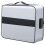 2X Document Bag with Lock - Fireproof Moisture Proof 3-Layer 15X11 Inch Important Document Organizer (Silver) 2