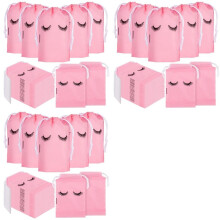 300Pcs Lash Bags for Clients Lash Goodie Bags for Clients Lash Aftercare Bags Eyelash Extensions Makeup Bags