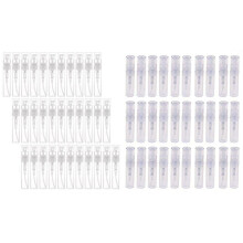 320Pcs Transparent Empty Spray Bottles Plastic Refillable Container Empty Cosmetic Containers - 120Pcs 3Ml & 200Pcs 2Ml