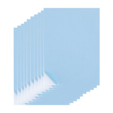 Papel Adesivo A4 -Etiquetas Adesivas A4 8,27x11,69 Polegadas para Impressoras A Laser/Jato de Tinta para Escritório Escolar Azul Claro