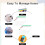 36pcs A5 Binder Pockets 6 Hole A5 Binder Inserts with 42 Adhesive Binder Tabs for 6 Ring Notebook Binders 5