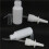 80Pcs 10Ml Spray Bottle Refillable Plastic Mist Nose Nasal Sprayer 7