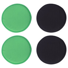 4pcs Hiking Sitting Pad Camping  Cushion Portable Seats Small Round  Pad for Outdoor Picnic Stadium C