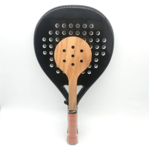 Functional Wooden Racket Pointer Tennis Spoon Trainer Swing Practice Tool Training Auxiliary Equipment 2