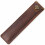 2 Pcs Genuine Leather Pen Pouch Holder Case with Snap Button for Rollerball, Black & Brown 7