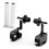 Suporte para Impressora M08F e 2 Rolos de Papel Térmico US Letter 8,5x11 Polegadas, Acessórios para Impressora de Mesa para Viagens e Casa 2