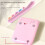 Mechanical Calculator Large LCD Display  Round Button Cute Candy Colored Calculator Suitable for Office School Yellow 3