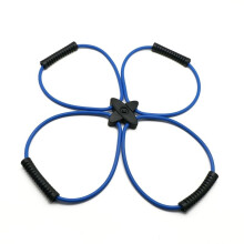 Pilates Reformer Resistance Band Kit Home Fitness Equipment for Total Body Workout - Helps Target Muscles, Tone,