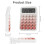 Desktop Mechanical Calculator, Cute  Buttons Calculators with 12 Digits Large LCD Display, Desk Accessories, 7