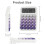 Desktop Mechanical Calculator, Cute  Buttons Calculators with 12 Digits Large LCD Display, Desk Accessories, 7