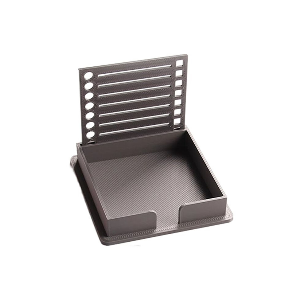 Semoic Sticky Note Holder With Stencil, Sticky Note Dispenser Compatible With Note, Note Organizer For Note Pad,B