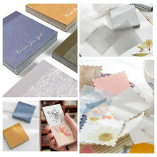 300 Sheets Vintage Scrapbook Paper, 2.4x2.4 Inchs Journaling Supplies, Aesthetic Decorative Stationery