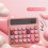 Calculadora Mecânica de 12 Dígitos com Display LCD de 5 Polegadas, Botões Grandes, Calculadora de Mesa Fofa para Uso Doméstico e de Escritório 2