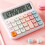 Desktop Calculator 12-Digit Display, Cute and Ergonomic Design with Large LCD Screen for Home, School, Office Use 2
