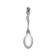 Halloween Spoon Mermaids Handle Tableware Vintage Dinner Table Flatware Set Christmas Gifts D