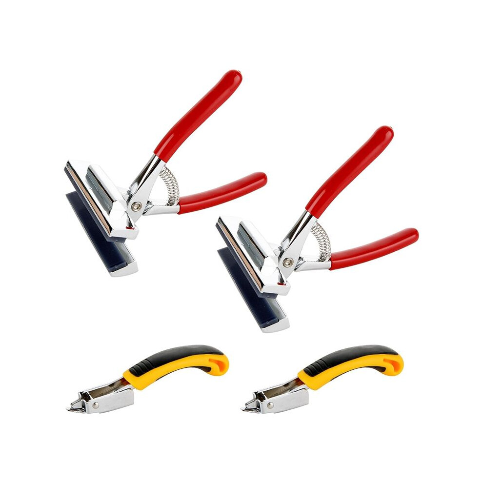 4 Pack Canvas Stretcher Pliers With Staple Remover, Canvas Stretching Pliers With Spring Return Handle 6033725912543