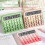 Desktop 12 Digit Cute Calculator, Mechanical  Design, Large LCD Display  Button Calculator,Gradient Green 5