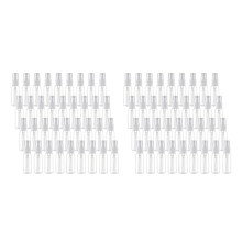 72Pcs 30Ml/1Oz Fine Mist Spray Bottles Refillable Bottles Small Empty Clear Plastic Travel Size Bottles