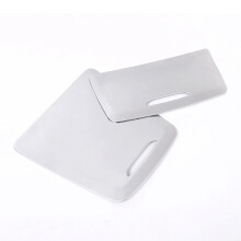 Chrome ABS Center Storage Box Panel Trim Ashtray Cover with 5Pcs Air Conditioning Vent Outlet Cover Trim Sticker Red