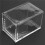 Acrylic Pen Holder 4 Pack,Clear Desktop Pencil Cup Stationery Organizer for Office Desk Accessory 4