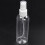 100PCS 100 Ml Transparent Plastic Perfume Atomizer Small  Empty Spray Refillable Bottle Travel Bottles Set 3