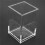 Acrylic Pen Holder 4 Pack,Clear Desktop Pencil Cup Stationery Organizer for Office Desk Accessory 7