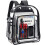 2X Heavy Duty Clear Backpack,Security Transparent School Backpack,See Through Bookbag 3
