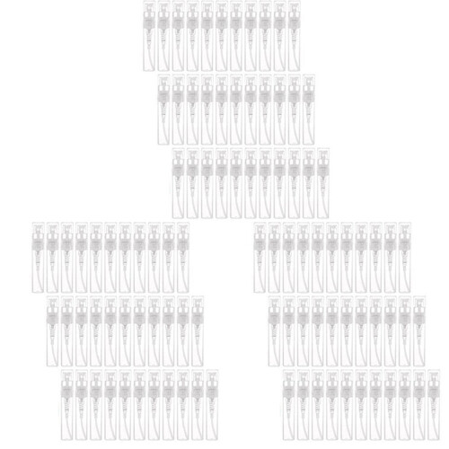 360Pcs Transparent Empty Spray Bottles 3Ml Plastic  Refillable Container Empty Cosmetic Containers