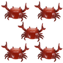 5X New Japanese Cute Crab Pen Holder Weightlifting Crabs Penholder Bracket Storage Rack Gift Stationery