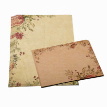 80 Blatt Vintage Briefpapier Sets mit Umschlaegen Zum Schreiben Von Briefen
