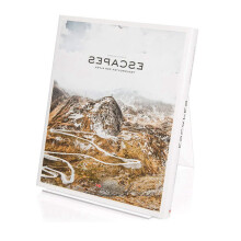 10X Suporte de Livro Acrílico Com Borda, Cavalete de Exibição de Acrílico Transparente, Suporte de Tablet Transparente