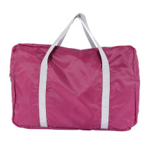 2X Large Capacity Casual Folding Waterproof Luggage Storage Bags Suitcase Travel Pouch Handbag Tote Bag Burgundy