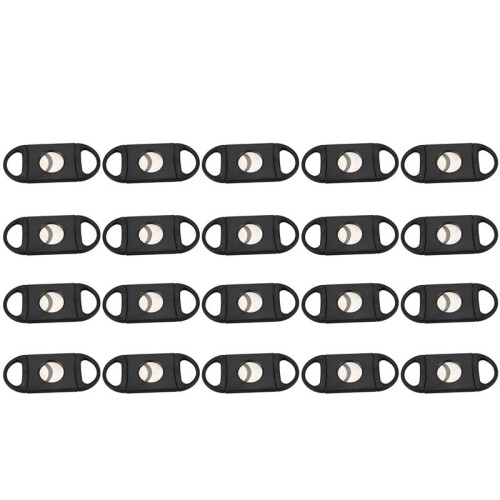 20X Oval-Shaped Cigar Cutter, Double Cut Blade